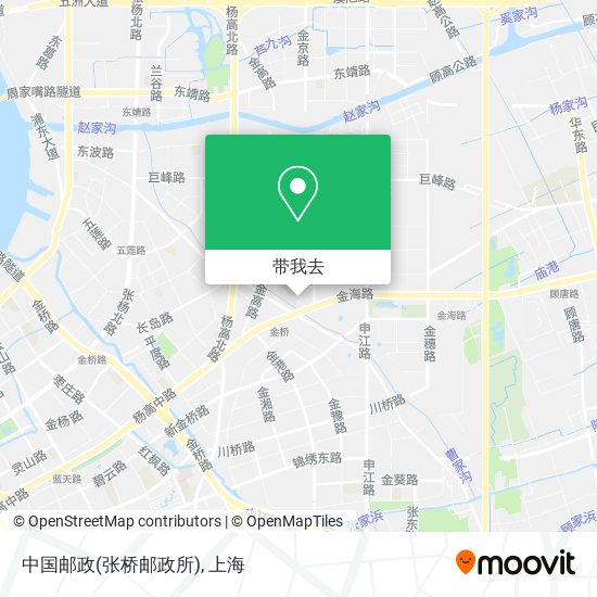 中国邮政(张桥邮政所)地图