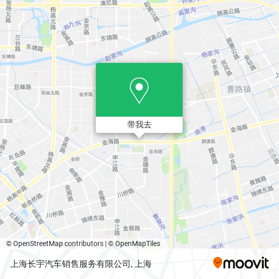 上海长宇汽车销售服务有限公司地图