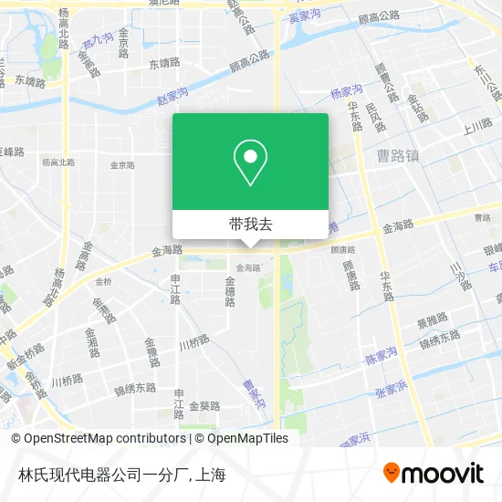 林氏现代电器公司一分厂地图