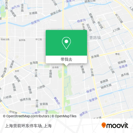 上海营前环东停车场地图
