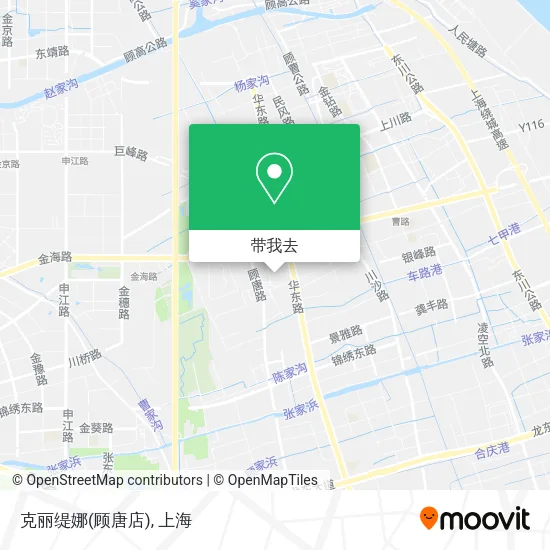 克丽缇娜(顾唐店)地图