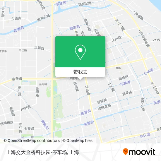 上海交大金桥科技园-停车场地图