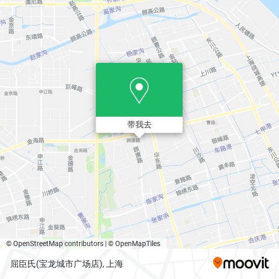 屈臣氏(宝龙城市广场店)地图