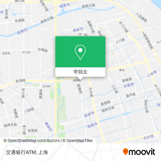 交通银行ATM地图