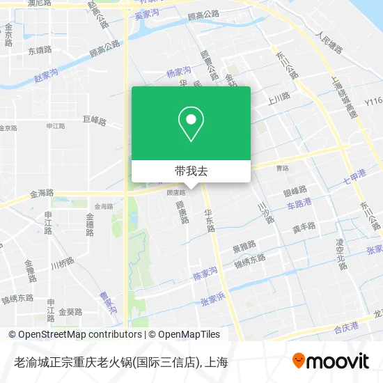 老渝城正宗重庆老火锅(国际三信店)地图