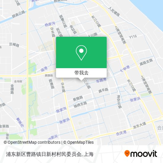 浦东新区曹路镇日新村村民委员会地图