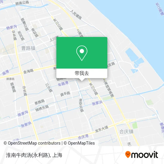 淮南牛肉汤(永利路)地图