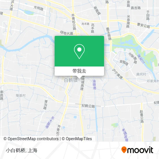 小白鹤桥地图