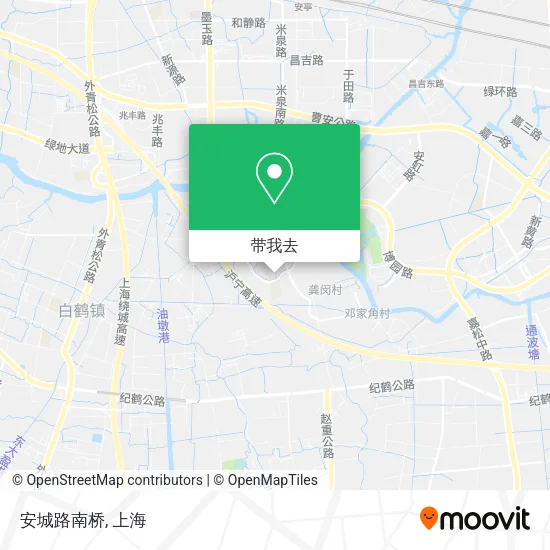 安城路南桥地图