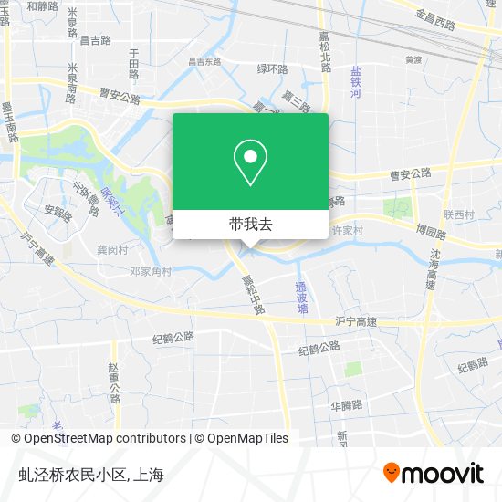 虬泾桥农民小区地图