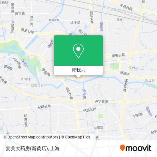 复美大药房(新黄店)地图