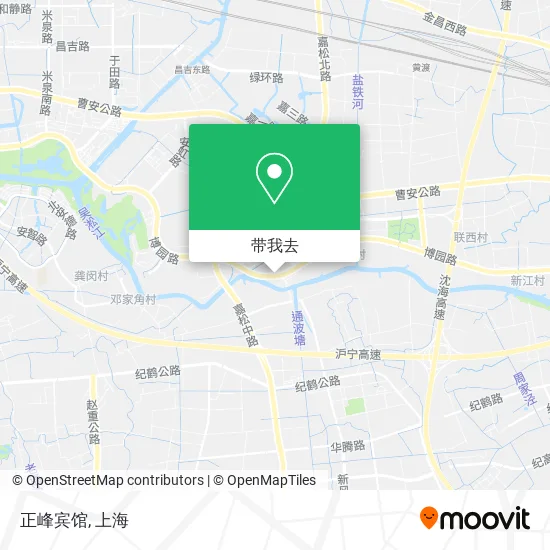 正峰宾馆地图