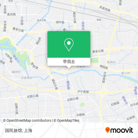 国民旅馆地图