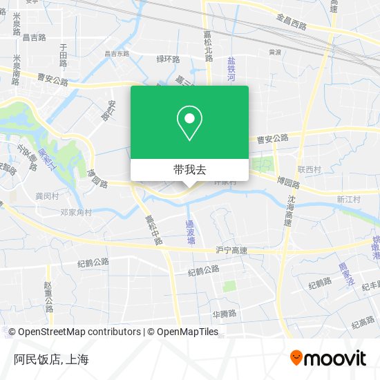 阿民饭店地图