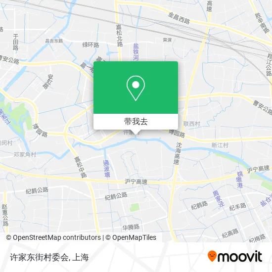许家东街村委会地图