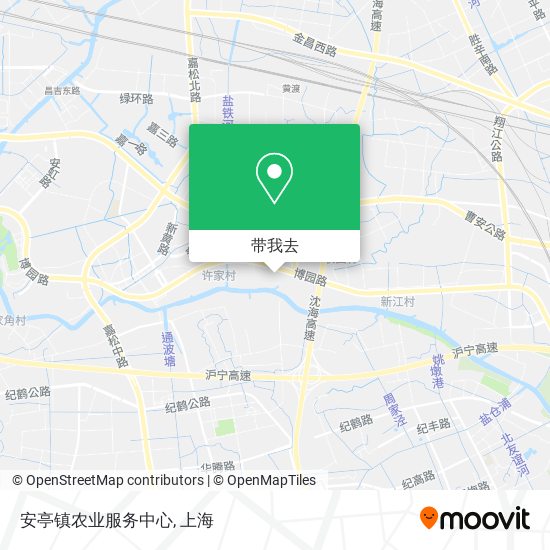 安亭镇农业服务中心地图