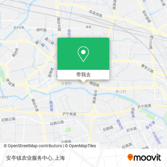 安亭镇农业服务中心地图