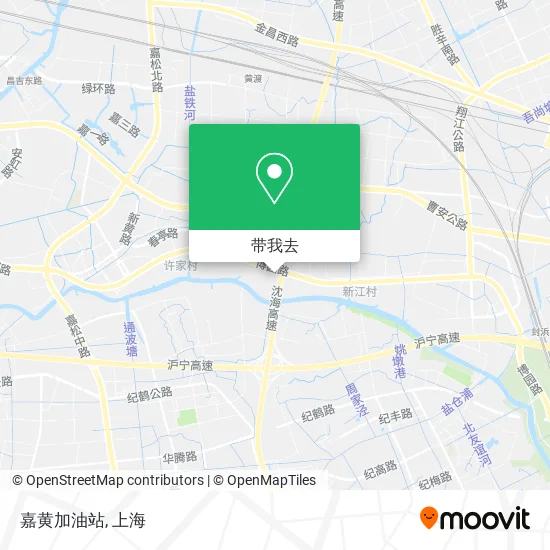 嘉黄加油站地图