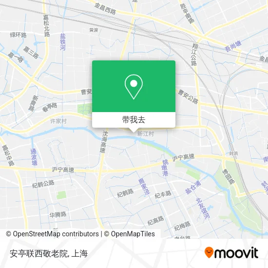 安亭联西敬老院地图
