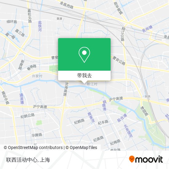 联西活动中心地图