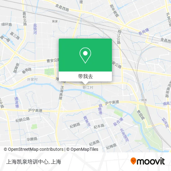 上海凯泉培训中心地图