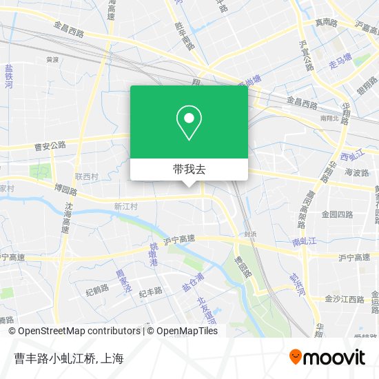 曹丰路小虬江桥地图