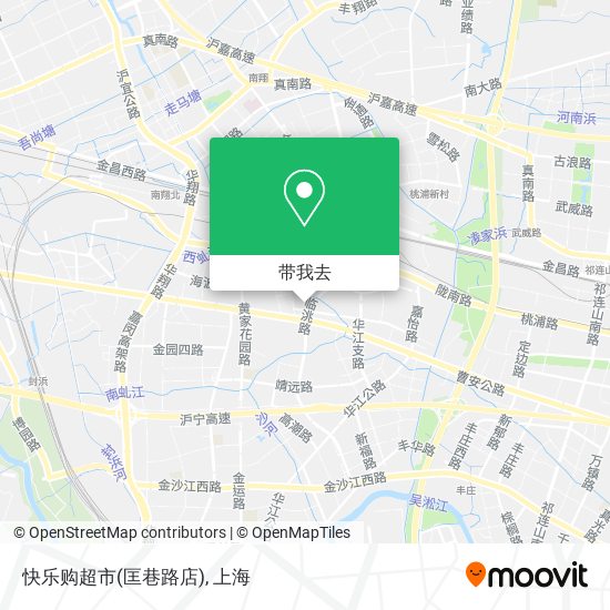 快乐购超市(匡巷路店)地图