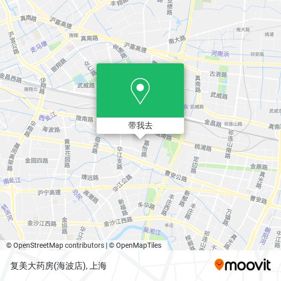 复美大药房(海波店)地图