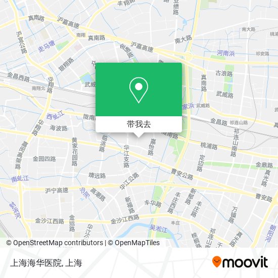 上海海华医院地图