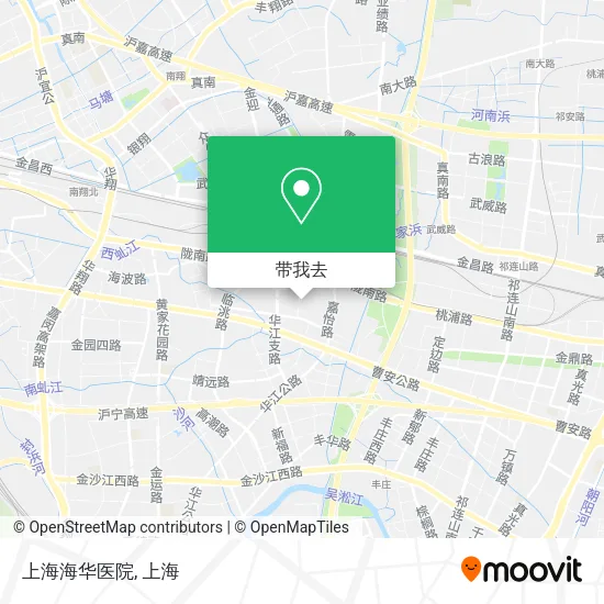 上海海华医院地图