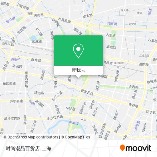 时尚潮品百货店地图