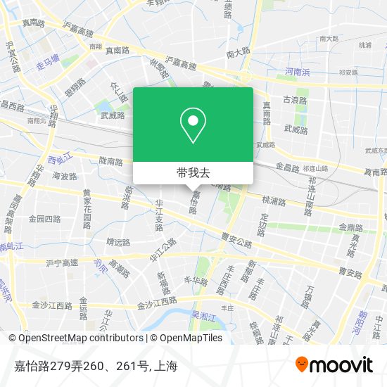 嘉怡路279弄260、261号地图