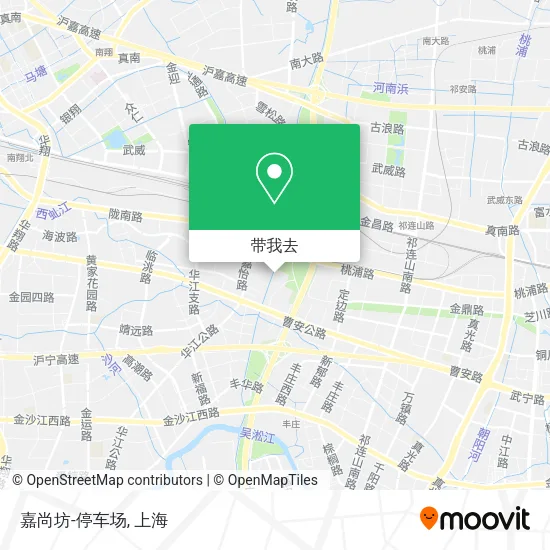 嘉尚坊-停车场地图