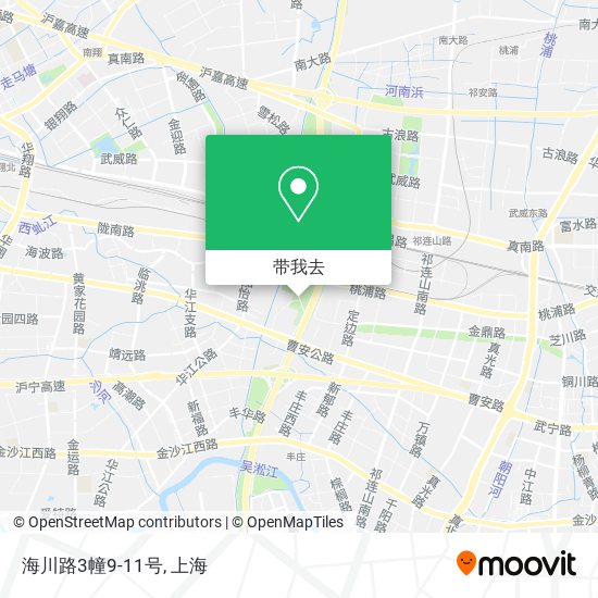 海川路3幢9-11号地图