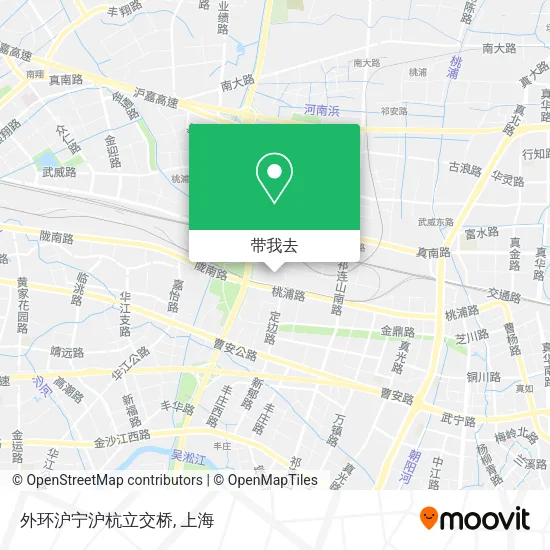 外环沪宁沪杭立交桥地图