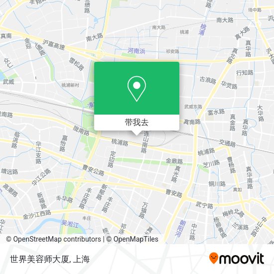 世界美容师大厦地图