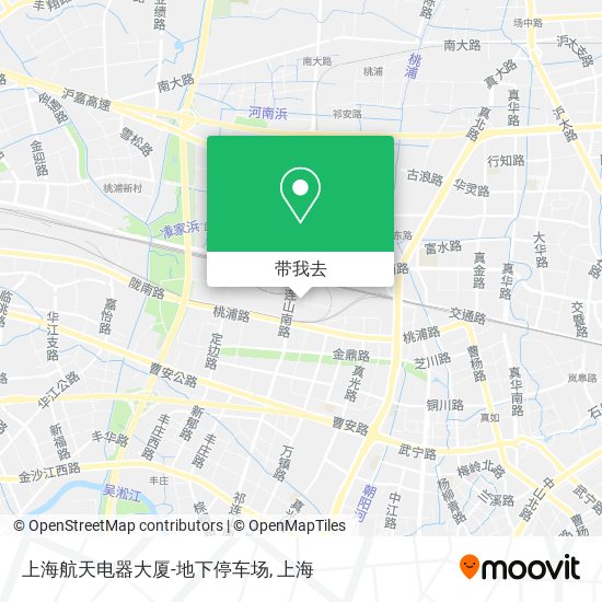 上海航天电器大厦-地下停车场地图