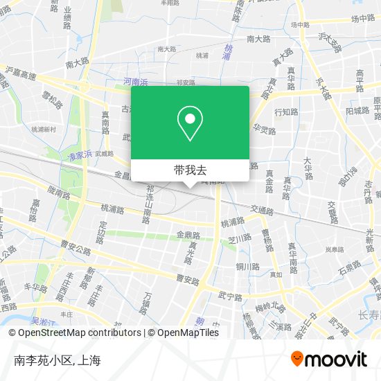 南李苑小区地图