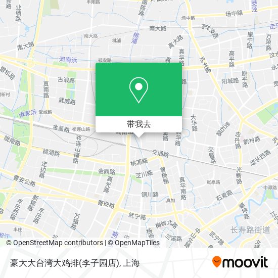 豪大大台湾大鸡排(李子园店)地图