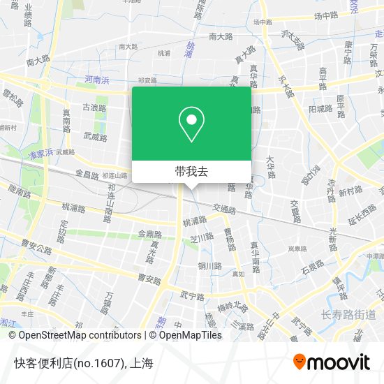 快客便利店(no.1607)地图