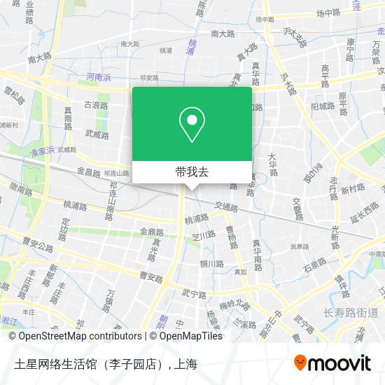 土星网络生活馆（李子园店）地图
