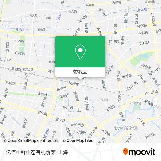 亿佰生鲜生态有机蔬菜地图