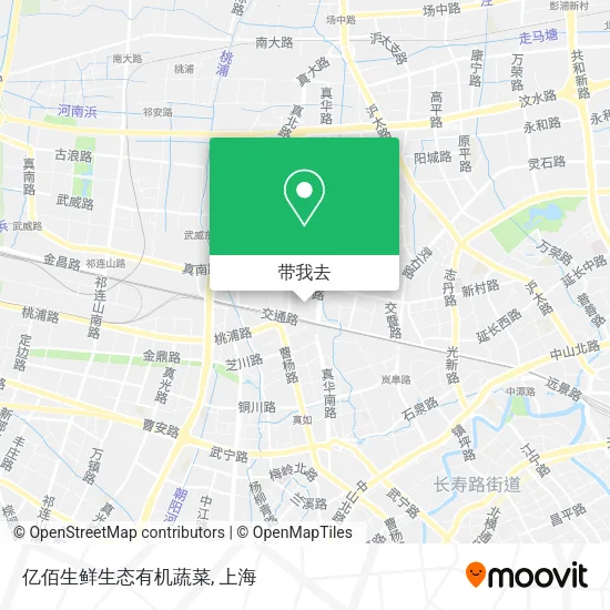 亿佰生鲜生态有机蔬菜地图