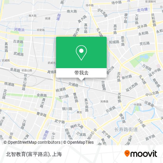 北智教育(富平路店)地图