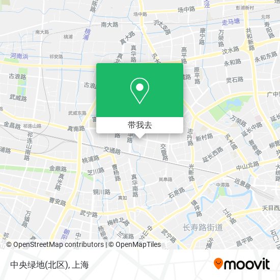 中央绿地(北区)地图