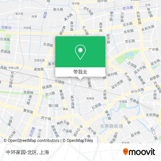 中环家园-北区地图