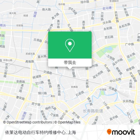 依莱达电动自行车特约维修中心地图