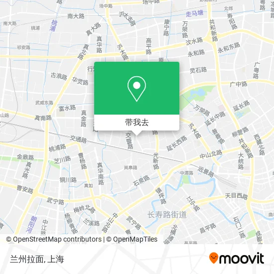 兰州拉面地图