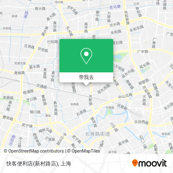 快客便利店(新村路店)地图