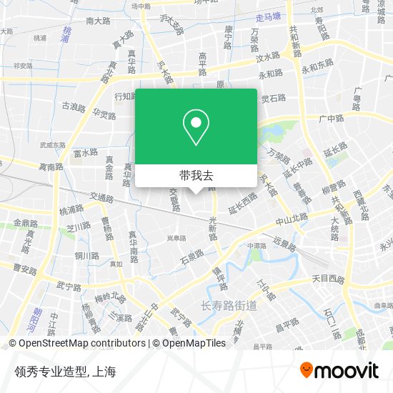 领秀专业造型地图